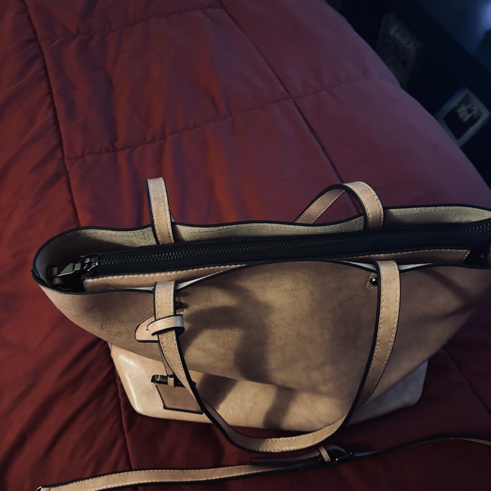 Chic Blush Pink Tote Bag - Picture 10 of 12
